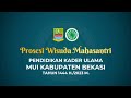 Wisuda perdana mahasantri pendidikan kader ulama pku mui kabupaten bekasi