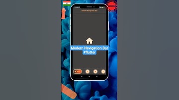 modern navigation bar flutter #shorts #flutter #dart #shortvideo