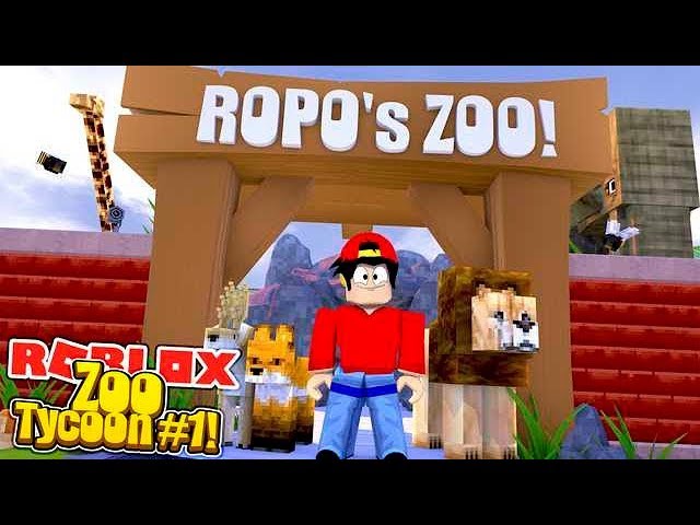 Roblox Welcome To Ropo S Zoo Youtube - ropo roblox tycoon