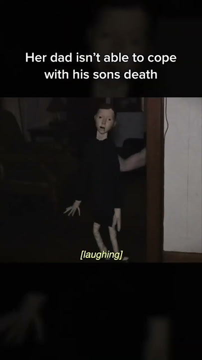 he made a puppet of his son 💀 #scary