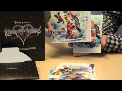 KINGDOM HEARTS 3D [Dream Drop Distance] Mark of Mastery Edition Unboxing