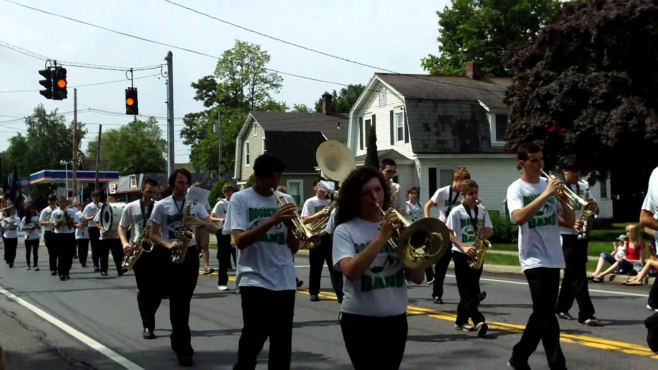 Hyde Park Ny Memorial Day Parade 2011 Fdr Hs Band Youtube
