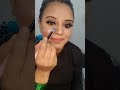 Black smokey glitter eye Look #shortvideo #shots #eyemakeup #smokeyeye #fashion