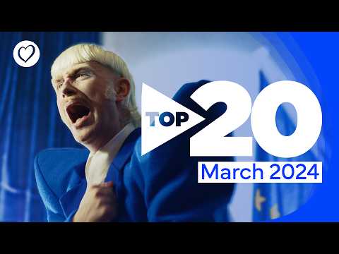 Eurovision Top 20 Most Watched: March 2024 | #UnitedByMusic
