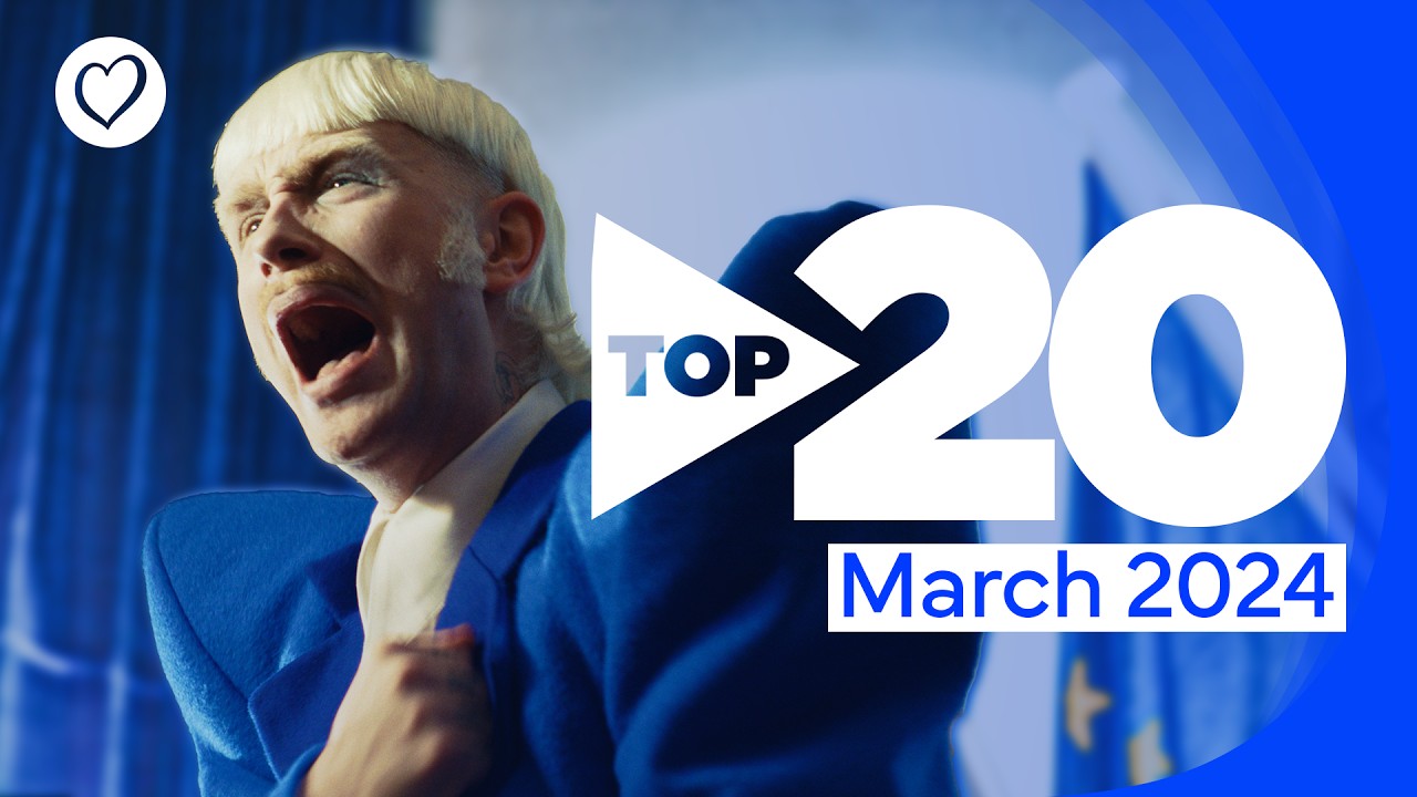 Eurovision Top 20 Most Watched: March 2024 | #UnitedByMusic – Video
