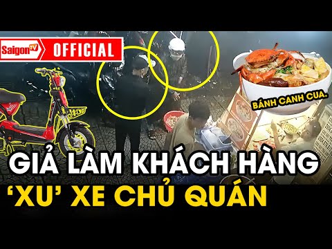 Video Giả vờ DÀN CẢNH mua bánh canh cua, sẵn tay 