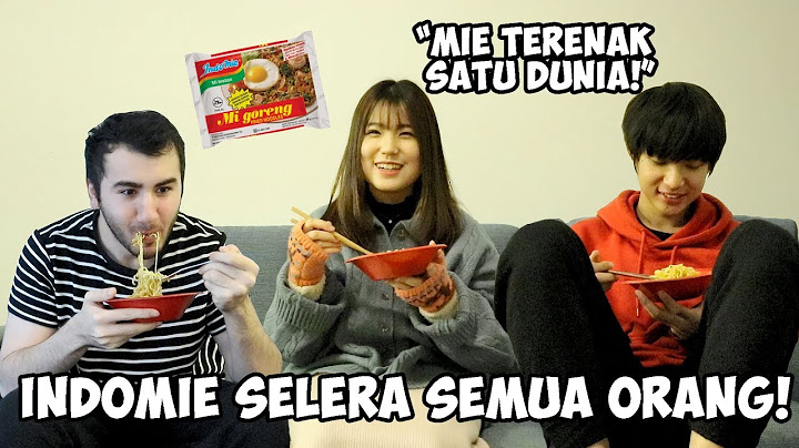 REAKSI ORANG KOREA, VIETNAM, TURKI MAKAN MIE GORENG INDONESIA!