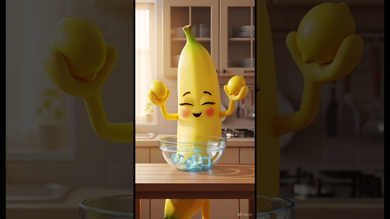 rewrite this title When a banana decides to be a famous influencer. rewrite this title When a banana decides to be a famous influencer.