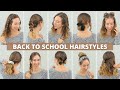 BACK TO SCHOOL HAIRSTYLES 2021 ~ Acconciature per la SCUOLA | Silvia Viscardi