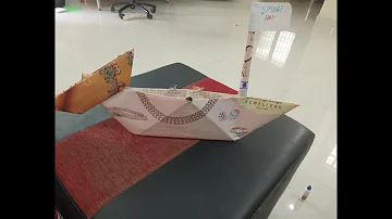 HOW  TO MAKE  PAPER BOAT-KATHI KAPPAL