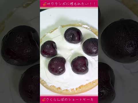 🍒サクランボに埋もれたい！！さくらんぼのショートケーキ！#スイーツ#ケーキ#さくらんぼ#チェリー#sweets #cake #TikTok#short#shorts #レシピ#料理#グルメ