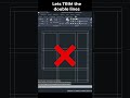 TRIM Double Line  #autocadtutorial #autocadtips #sabeercad