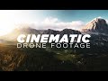 CINEMATIC DRONE SHOTS | 7 Tips that will get you there!