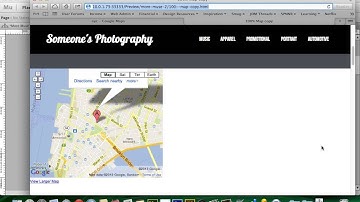 Adobe Muse CC Tutorial | 100% Page Width Google Maps