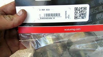 Mk5 gti ecs tuning turbo muffler delete kit ....( AFTER) Exhaust pops an crackle  an twintake sound