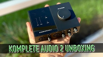 Native Instruments Komplete Audio 2 Interface Unboxing