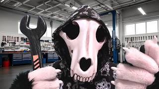 Furry ASMR 🚗 💨 Max's Auto Shop 🚗💨 (soft-spoken, tapping)