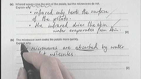 Microwaves and Infra Red - OCR Gateway B June 2014 P1 P2 P3 Question 2 - GCSE Physics Revision