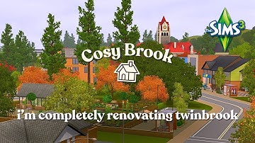 A FIRST LOOK AT COSY BROOK! My Sims 3 Save File