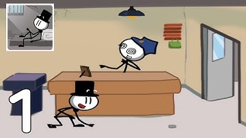 Prison Escape Stickman Story Part 1 Walkthrough - Level 1 to 10 - No Fail (OneSoft Global PTE. LTD)