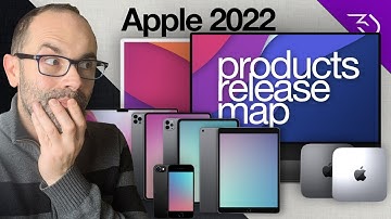 Apple iPad air 5th generation, iPad 10, new Macs & iPhones, foldable, etc - 2022 product release map