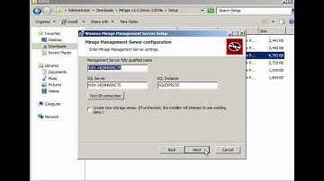 Installing the Wanova Mirage Trial on a Single Server