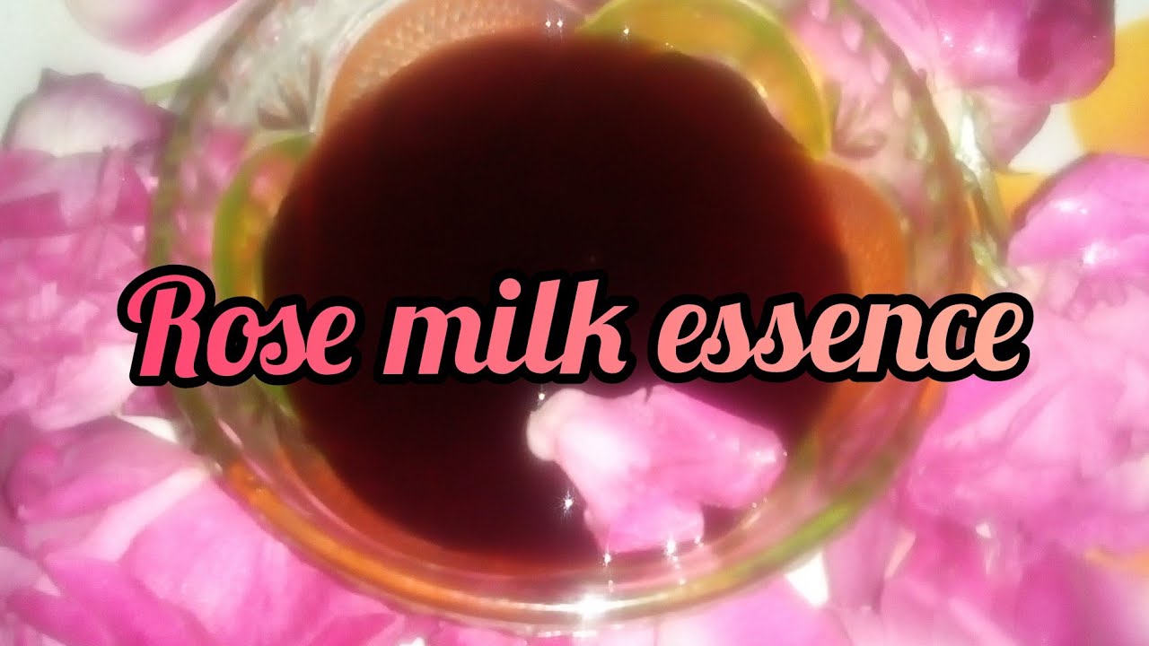 Rose milk essence in tamil YouTube