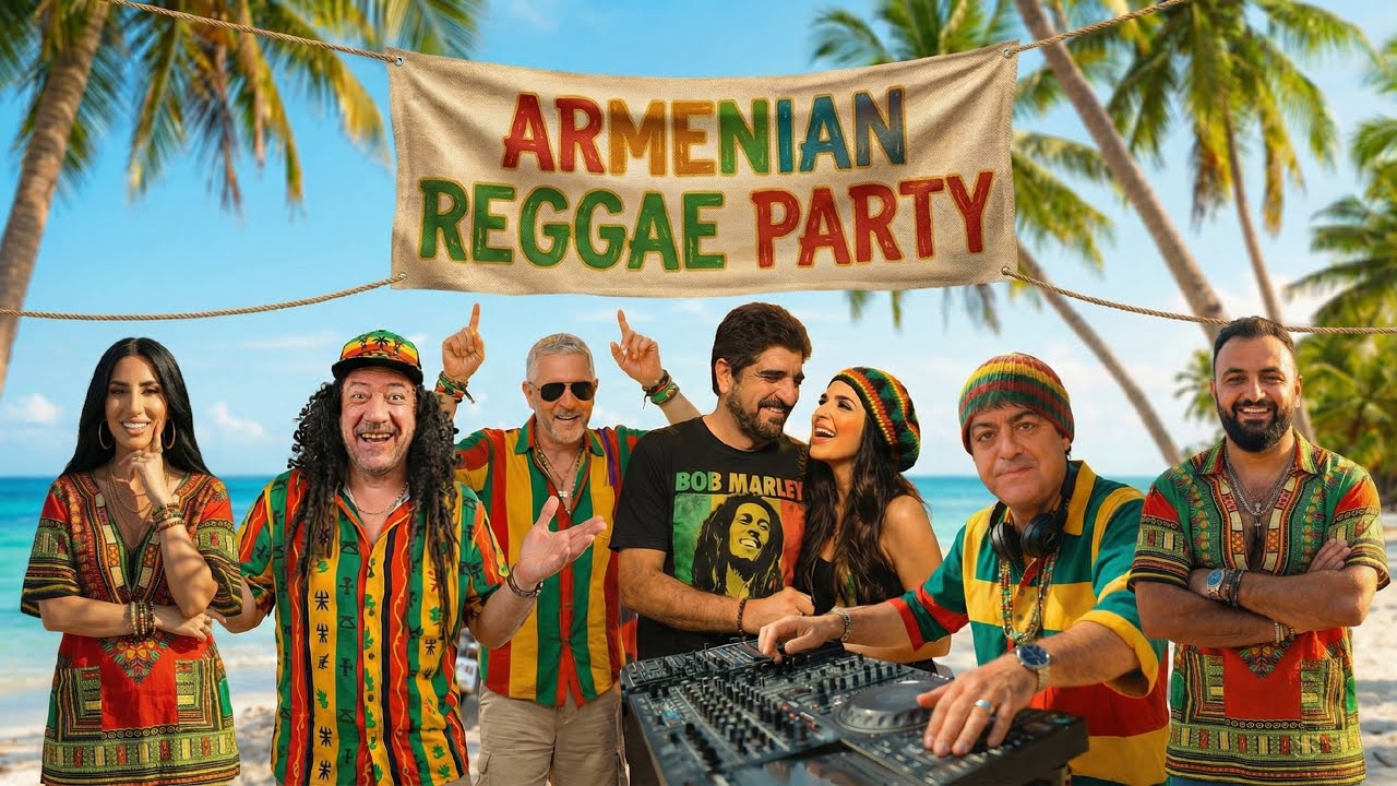 Armenian Dance Music - Reggae Party🌴 Hit Songs Non-Stop 🎵