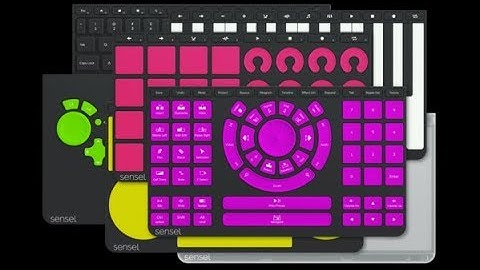 Sensel Morph  MPE MIDI Bluetooth controller NAMM 2018