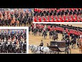 Trooping the colour major generals review 2024 this happened at horse guards parade in london