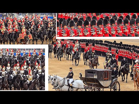 Trooping The Colour Major General's Review 2024 This Happened At Horse Guards Parade In London