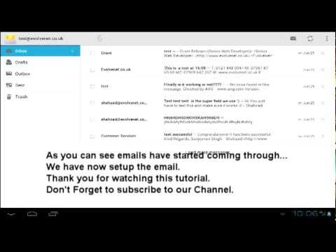How To Setup Pop3 Email Account On An Android Device By Web Design