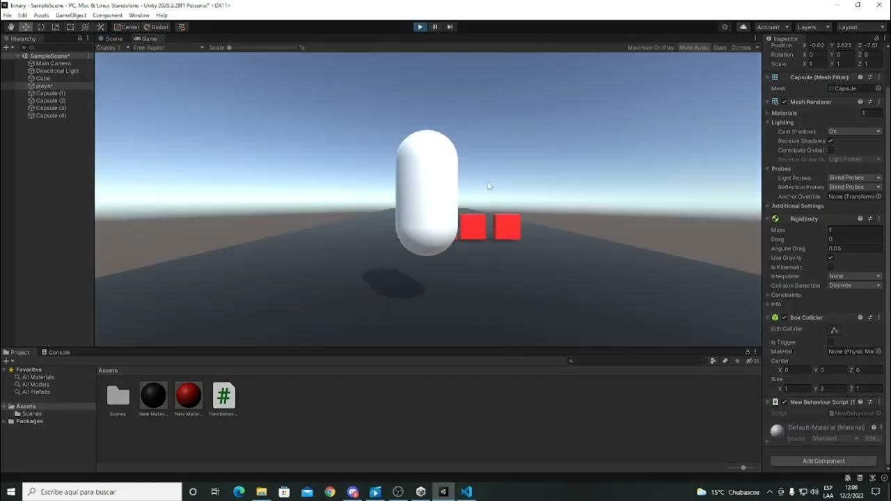 Luca Ciaffoni (8th grade) - Unity application - YouTube