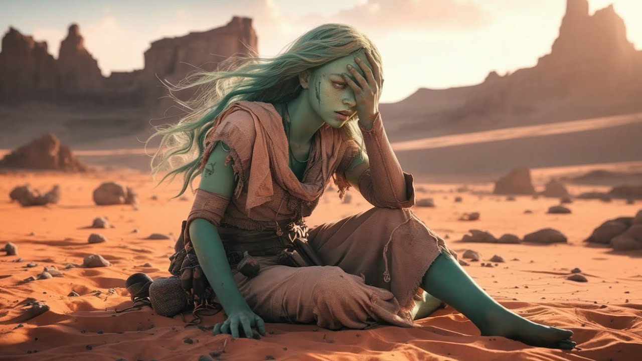 The Exiled Alien Girl Rescued By A Human On A Strange Planet | Sci-Fi ...