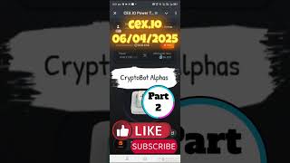 CEX.IO Power Tap Quiz Solution! 06/04/2025