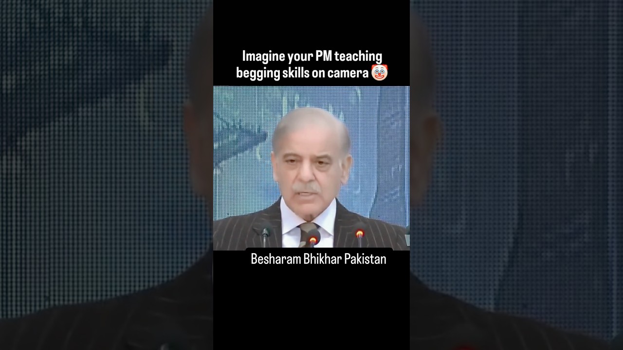 Shehbaz Sharif and Field Marshal Asim Munir begging for money (IMF loan). 