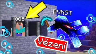 PODAŘÍ SE MI ZACHRÁNIT NOOBA Z PODVODNÍHO VĚZENÍ V MINECRAFTU?