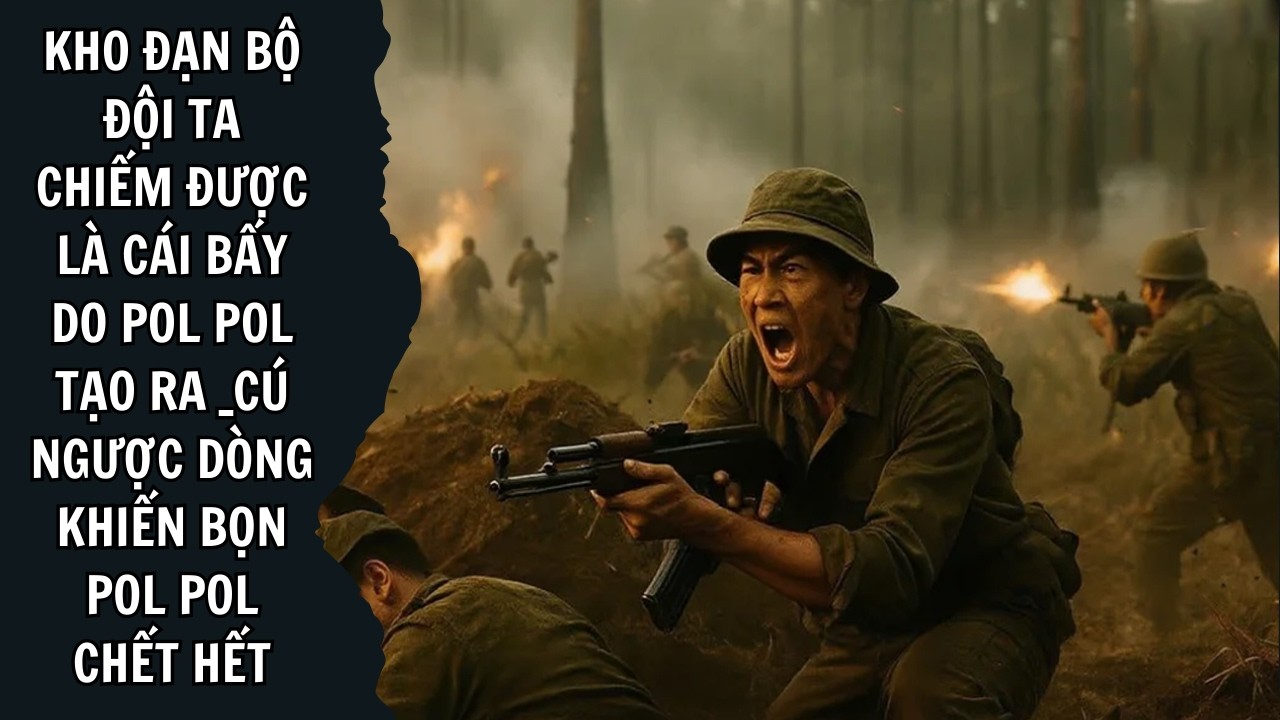 Kho Đạn Bộ Đội Ta Chiếm Được Là Cái Bẩy Do Pol Pol Tạo Ra  Cú Ngược Dòng Khiến Bọn Pol Pol C.hết Hết