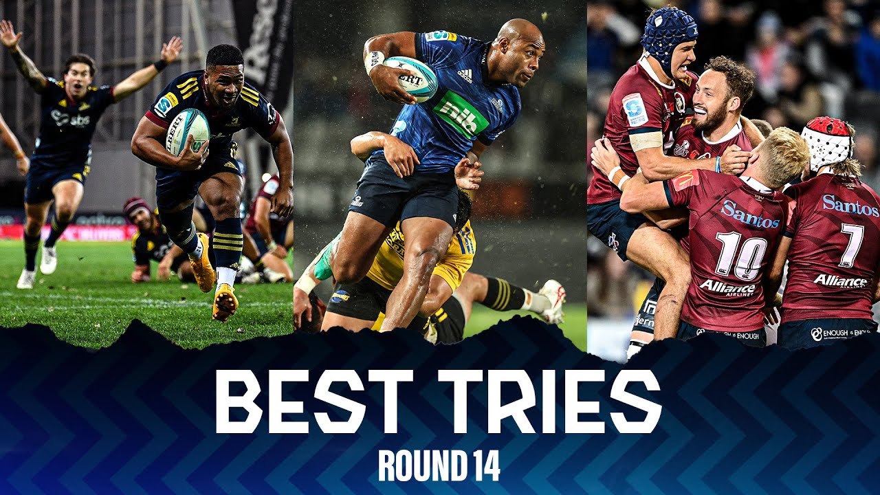 Its the Mark Telea Show BEST TRIES from Round 14 Super Rugby Pacific