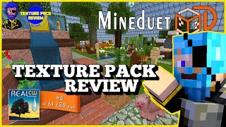 Daz Man Reviews RealCW Texture Pack In Minecraft Bedrock! Minecraft Texture Pack Review