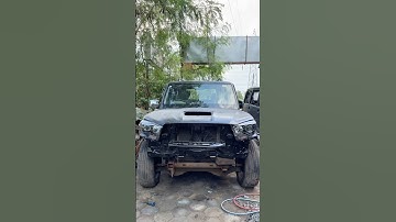 OLD SCORPIO CONVERT TO NEW SCORPIO S11 #scorpio #modificition #mahindra #carmodification