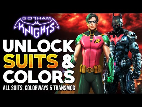 Gotham Knights - How To Unlock Suits, Transmogs & Get Colorways For All Suits