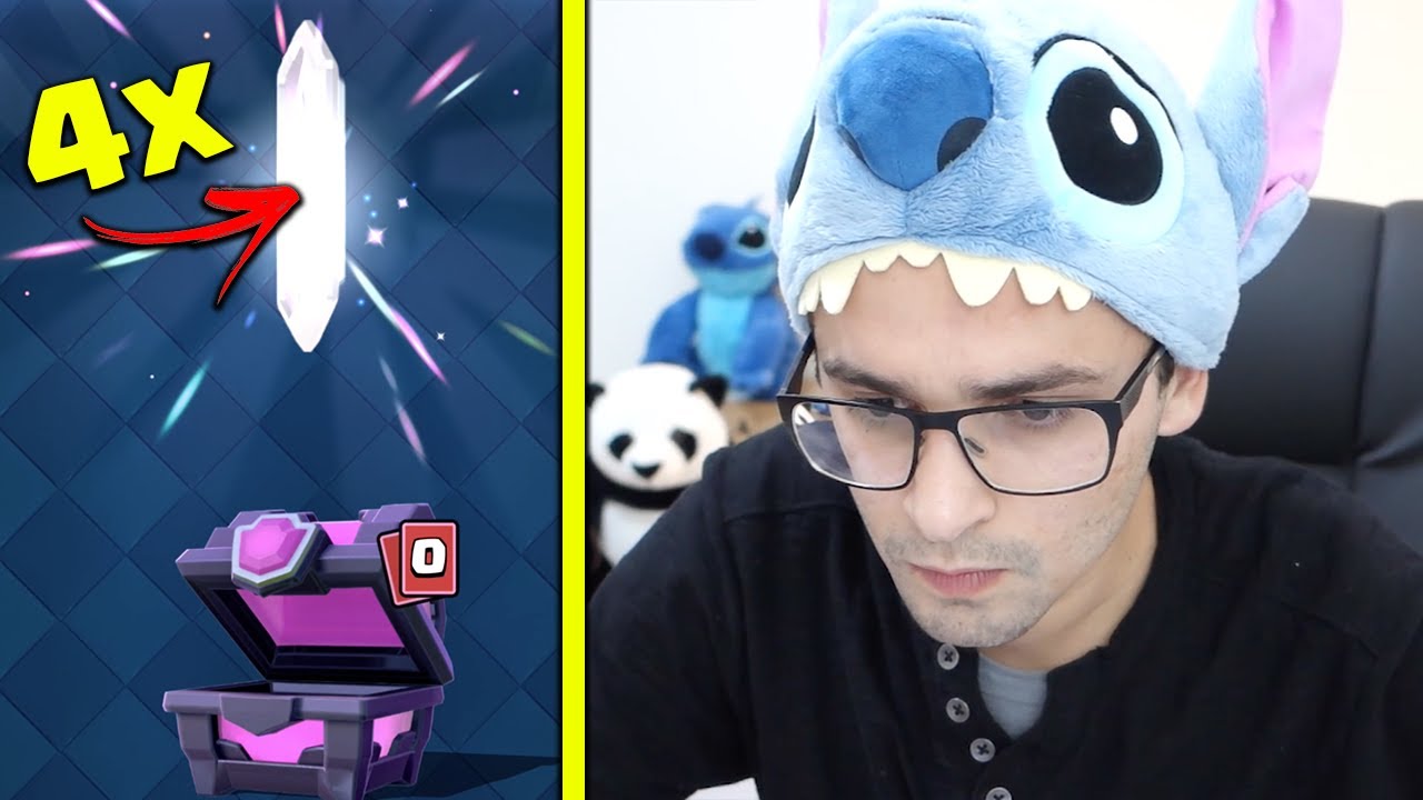 GASTEI 14.000 GEMAS EM BUSCA DE 1 CARTA E CONSEGUI 4 LENDÁRIAS no CLASH ROYALE jogos friv