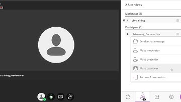 Blackboard Collaborate Ultra Interaction Attendee list
