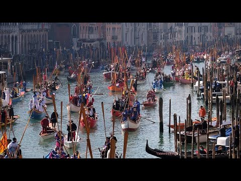 Βίντεο: Καρναβάλι της Βενετίας: μια παραμυθένια υπερβολή στα μέσα του χειμώνα