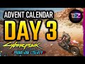 Cyberpunk 2077 things you missed calendar  day 3