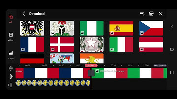 How to make flag animation in KineMaster |#flowers #flag #malawi #zimbabwe #cuttackbalijatra #south