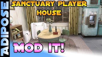 Lore Friendly Sanctuary Player House - MOD IT! #36 - Fallout 4