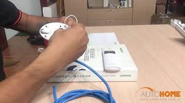 Hướng dẫn kết nối động cơ rèm AT72EV với điện thông minh ( Phần 1 )