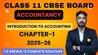 CLASS 11 CBSE || Accountancy || CH-1 || Introduction to Accounting || T.S GREWAL'S Book screenshot 4